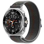 For Samsung Galaxy Watch8 / 8 Classic xDfind Nylon Hook and Loop Fastener Watch Band(Midnight Color)