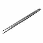 i2C NS Series Super Alloy High Precision Stainless Steel Super Hard Extra Tip Flying Wire Tweezers, Model:NS-02 Extra Hard Type
