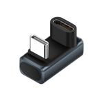 240W 80Gbps Type-C Full Function Adapter, Model:U-shaped Male to Female(Blue)
