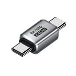 240W 80Gbps Type-C Full Function Adapter, Model:Straight Head Male to Male(Silver)