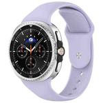 For Samsung Galaxy Watch8 / 8 Classic xDfind Reverse Buckle Silicone Watch Band(Purple)