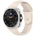 For Samsung Galaxy Watch8 / 8 Classic xDfind Reverse Buckle Silicone Watch Band(Starlight)