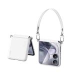 For Xiaomi Mix Flip 2 SULADA Skin Feel Liquid Leather Shockproof Phone Case(White)