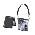 For Xiaomi Mix Flip 2 SULADA Skin Feel Liquid Leather Shockproof Phone Case(Black)