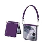 For Xiaomi Mix Flip 2 SULADA Skin Feel Liquid Leather Shockproof Phone Case(Purple)