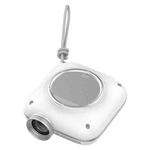 Cheerlux C1 Basic Version 1280x720P 100ANSI Bluetooth 5.1 Smart Projector, EU Plug(White)