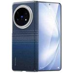 For vivo X Fold5 SULADA Kevlar Woven Texture Magnetic Leather Phone Case(Blue)