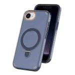 For iPhone 16e Colorful 2 in 1 MagSafe Ring Holder Phone Case(Royal Blue)