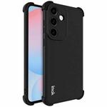 For Samsung Galaxy S25 FE 5G imak Shockproof Airbag TPU Phone Case(Matte Black)