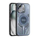For iPhone 13 Pro ABEEL Ice Fox Series Magsafe Heat Sink Cooling Phone Case(Blue)
