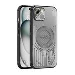 For iPhone 14 ABEEL Ice Fox Series Magsafe Heat Sink Cooling Phone Case(Titanium Gray)