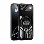 For iPhone 17 Air ABEEL Ice Fox Series Magsafe Heat Sink Cooling Phone Case(Black)