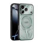 For iPhone 17 Pro ABEEL Ice Fox Series Magsafe Heat Sink Cooling Phone Case(Light Green)