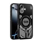 For iPhone 17 ABEEL Ice Fox Series Magsafe Heat Sink Cooling Phone Case(Black)