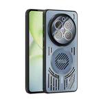 For vivo X200 Pro ABEEL Ice Fox Series Magsafe Heat Sink Cooling Phone Case(Blue)