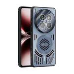 For vivo X200 Ultra ABEEL Ice Fox Series Magsafe Heat Sink Cooling Phone Case(Blue)