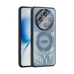 For vivo X200s ABEEL Ice Fox Series Magsafe Heat Sink Cooling Phone Case(Blue)