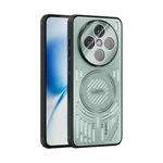 For vivo X200s ABEEL Ice Fox Series Magsafe Heat Sink Cooling Phone Case(Light Green)