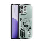 For OPPO Reno 14 Pro Global ABEEL Ice Fox Series Magsafe Heat Sink Cooling Phone Case(Light Green)