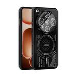 For OPPO Find X8 Ultra ABEEL Ice Fox Series Magsafe Heat Sink Cooling Phone Case(Black)