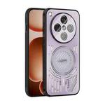 For OPPO Find X8s+ ABEEL Ice Fox Series Magsafe Heat Sink Cooling Phone Case(Pink Purple)