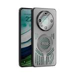 For Huawei Mate 60 Pro / 60 Pro+ ABEEL Ice Fox Series Magsafe Heat Sink Cooling Phone Case(Titanium Gray)