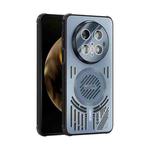 For Huawei Mate 70 Pro / 70 Pro+ ABEEL Ice Fox Series Magsafe Heat Sink Cooling Phone Case(Blue)