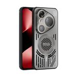 For Huawei Pura 80 Ultra 5G ABEEL Ice Fox Series Magsafe Heat Sink Cooling Phone Case(Titanium Gray)