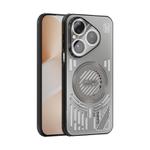 For Huawei Pura 80 5G ABEEL Ice Fox Series Magsafe Heat Sink Cooling Phone Case(Titanium Gray)