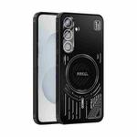 For Samsung Galaxy S25 5G ABEEL Ice Fox Series Magsafe Heat Sink Cooling Phone Case(Black)