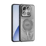 For Xiaomi 15 Pro ABEEL Ice Fox Series Magsafe Heat Sink Cooling Phone Case(Titanium Gray)