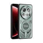For Xiaomi 15 Ultra ABEEL Ice Fox Series Magsafe Heat Sink Cooling Phone Case(Light Green)
