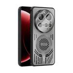 For Xiaomi 15 Ultra ABEEL Ice Fox Series Magsafe Heat Sink Cooling Phone Case(Titanium Gray)
