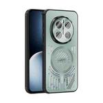 For Honor Magic7 Pro ABEEL Ice Fox Series Magsafe Heat Sink Cooling Phone Case(Light Green)