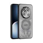 For Honor Magic7 Pro ABEEL Ice Fox Series Magsafe Heat Sink Cooling Phone Case(Titanium Gray)