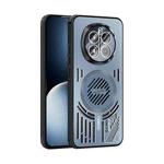 For Honor Magic7 ABEEL Ice Fox Series Magsafe Heat Sink Cooling Phone Case(Blue)