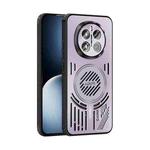 For Honor Magic7 ABEEL Ice Fox Series Magsafe Heat Sink Cooling Phone Case(Pink Purple)