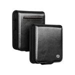 For Samsung Galaxy Z Flip7 5G QIALINO Genuine Leather Phone Case(Black)