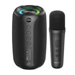 Zealot M2 8W Portable Outdoor RGB Bluetooth Speaker, Type:with 1pc Microphone(Black)