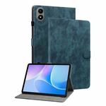For Infinix Xpad 20 Tiger Pattern Flip Leather Tablet Case(Dark Blue)