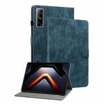 For Infinix Xpad GT Tiger Pattern Flip Leather Tablet Case(Dark Blue)