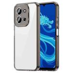For Redmi 15C 4G 173.1mm PC Hybrid TPU Airbag Shockproof Phone Case(Transparent Black)