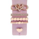 Smart Watch Band Decorative Ring Metal Accessories(Infinite Love)