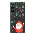 For Samsung Galaxy S23 5G A Series Minimalist TPU Creative Painted Phone Case(Black A0940)