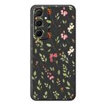 For Samsung Galaxy S21 Ultra 5G A Series Minimalist TPU Creative Painted Phone Case(Black A0953)