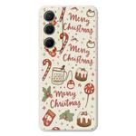 For Samsung Galaxy S23 5G B Series Minimalist TPU Creative Painted Phone Case(White A0997)