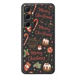 For Samsung Galaxy S22+ 5G B Series Minimalist TPU Creative Painted Phone Case(Black A0997)