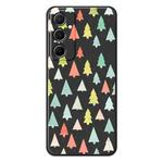 For Samsung Galaxy S22+ 5G B Series Minimalist TPU Creative Painted Phone Case(Black A0998)