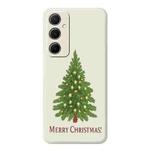 For Samsung Galaxy S21 5G B Series Minimalist TPU Creative Painted Phone Case(White A0991)