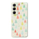 For Samsung Galaxy S20 Ultra 5G B Series Minimalist TPU Creative Painted Phone Case(White A0998)